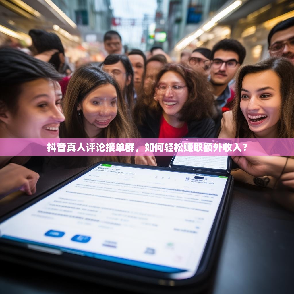 抖音真人评论接单群，如何轻松赚取额外收入？