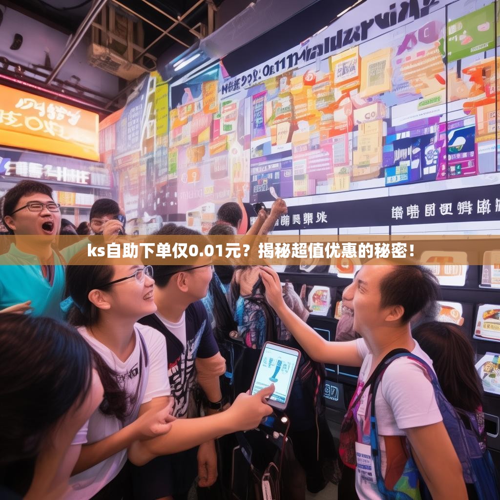 ks自助下单仅0.01元？揭秘超值优惠的秘密！