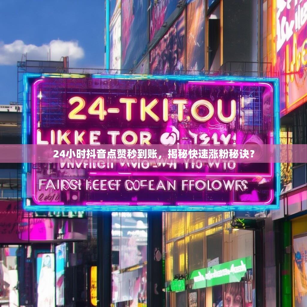 详细阅读:24小时抖音点赞秒到账,揭秘快速涨粉秘诀? 24小时抖音点赞秒到账,揭秘快速涨粉秘诀?