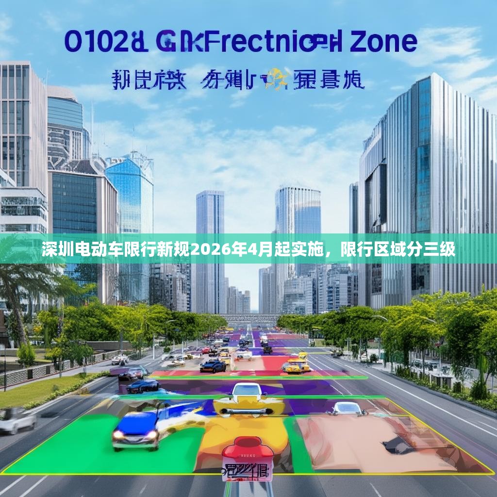 深圳电动车限行新规2026年4月起实施，限行区域分三级