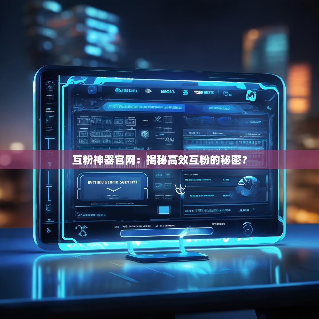 互粉神器官网：揭秘高效互粉的秘密？