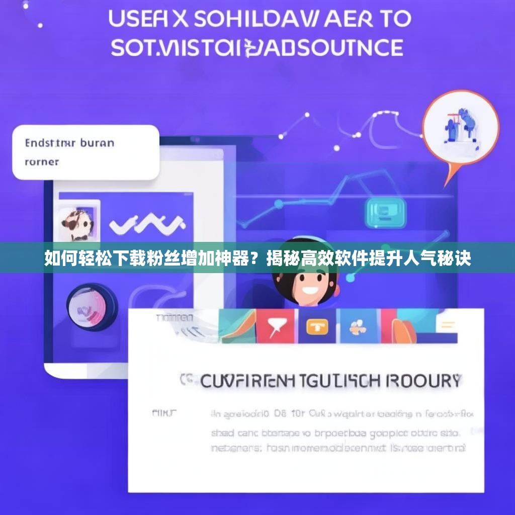 如何轻松下载粉丝增加神器?揭秘高效软件提升人气秘诀