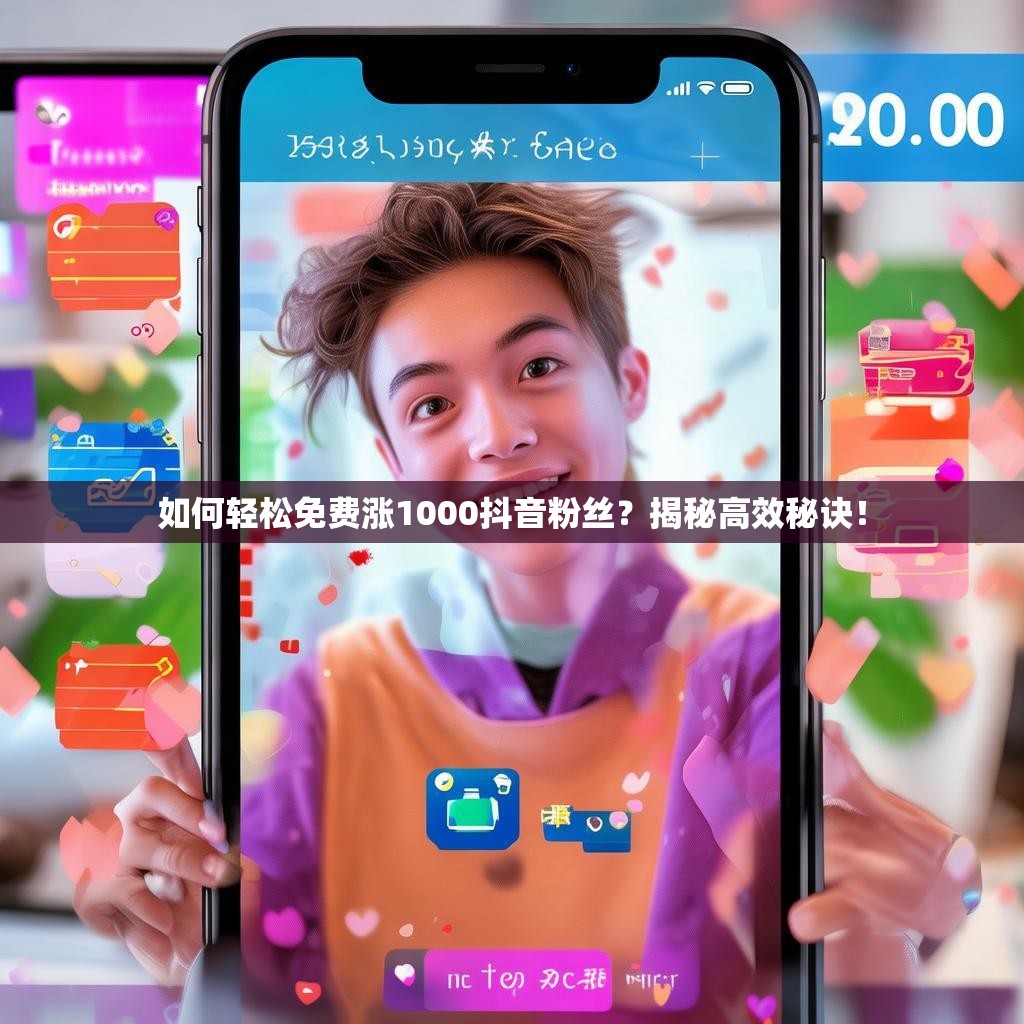 如何轻松免费涨1000抖音粉丝？揭秘高效秘诀！
