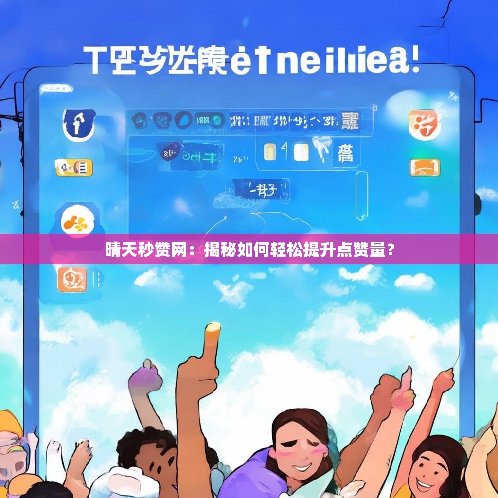晴天秒赞网:揭秘如何轻松提升点赞量?