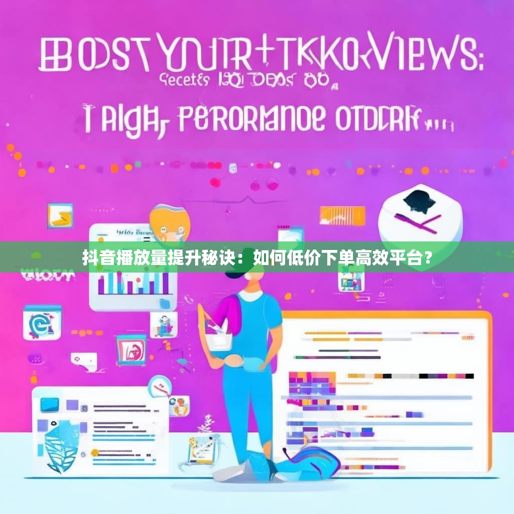 抖音播放量提升秘诀:如何低价下单高效平台?