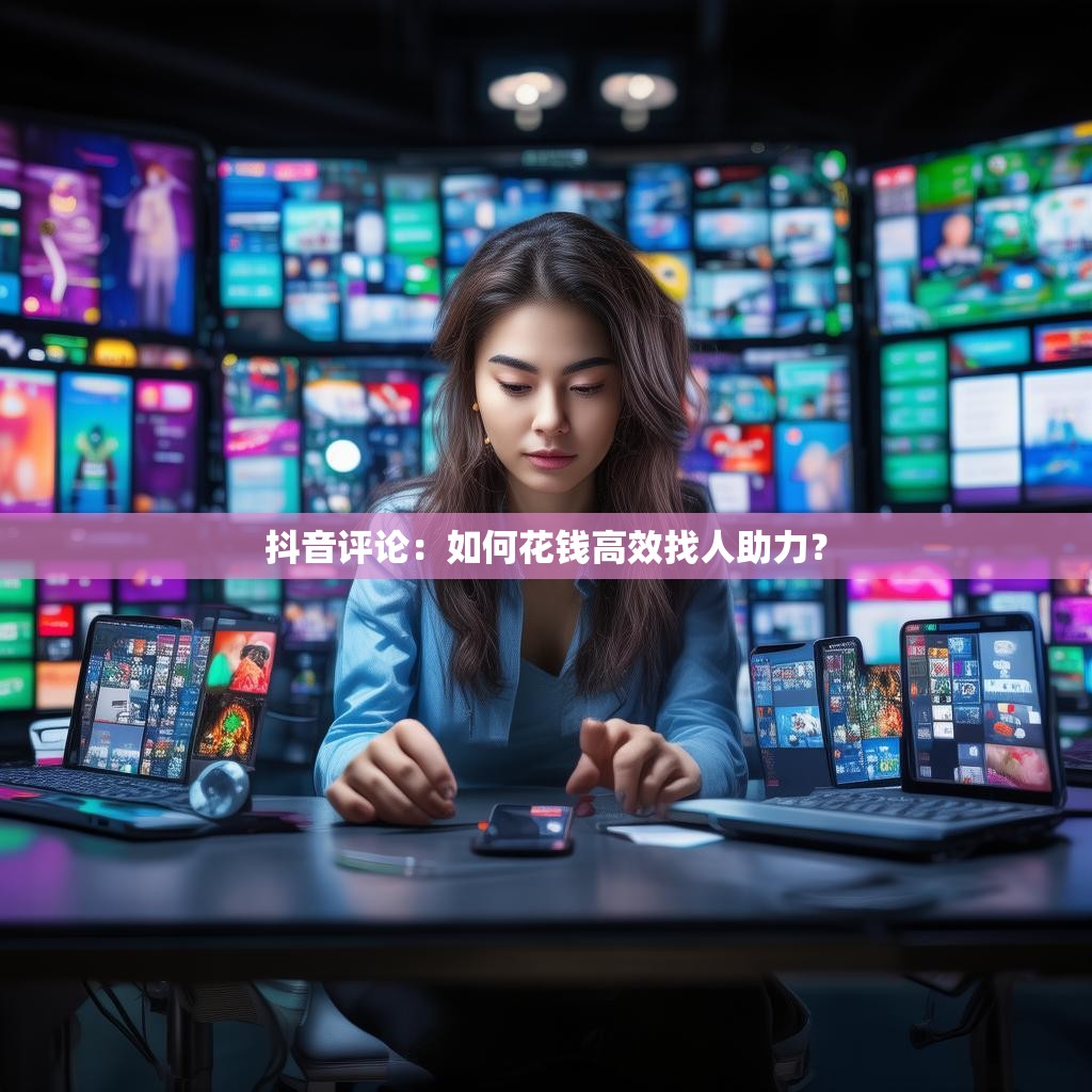 抖音评论：如何花钱高效找人助力？