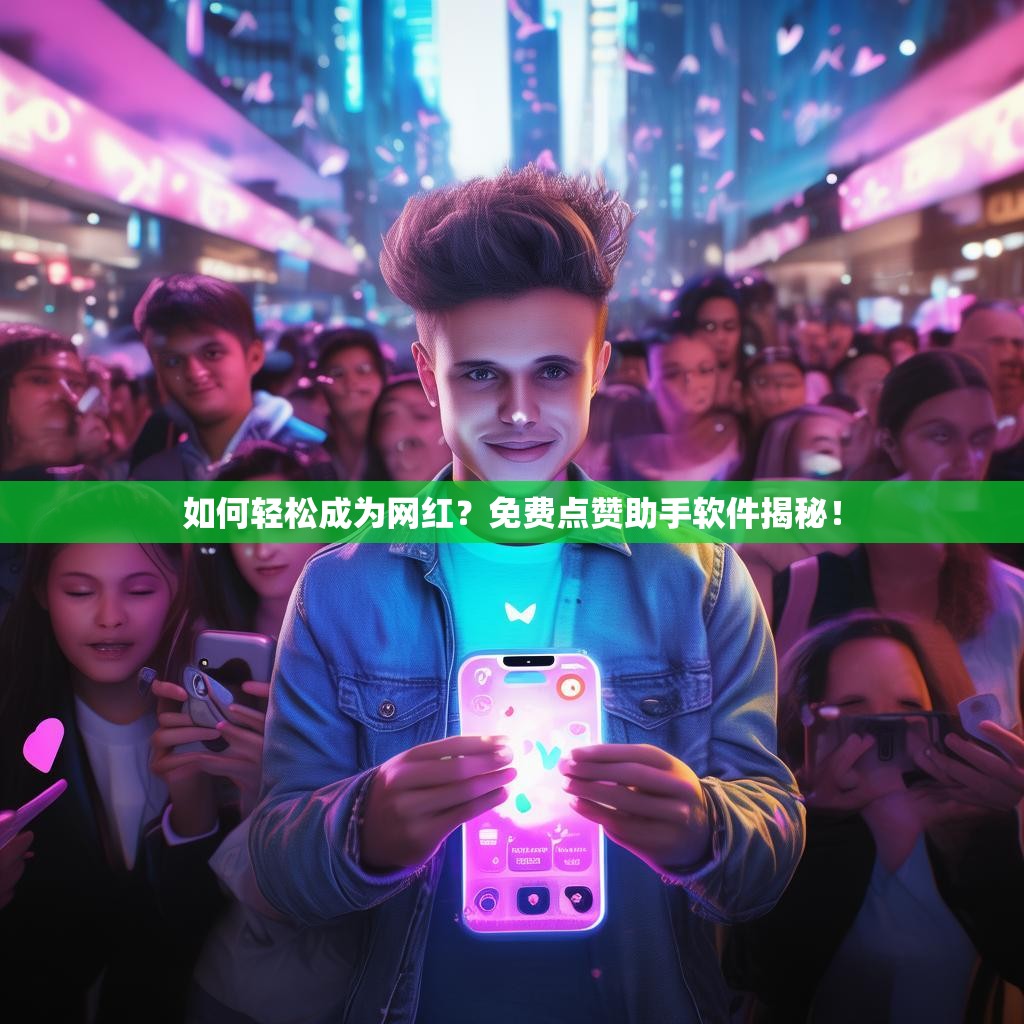 如何轻松成为网红？免费点赞助手软件揭秘！