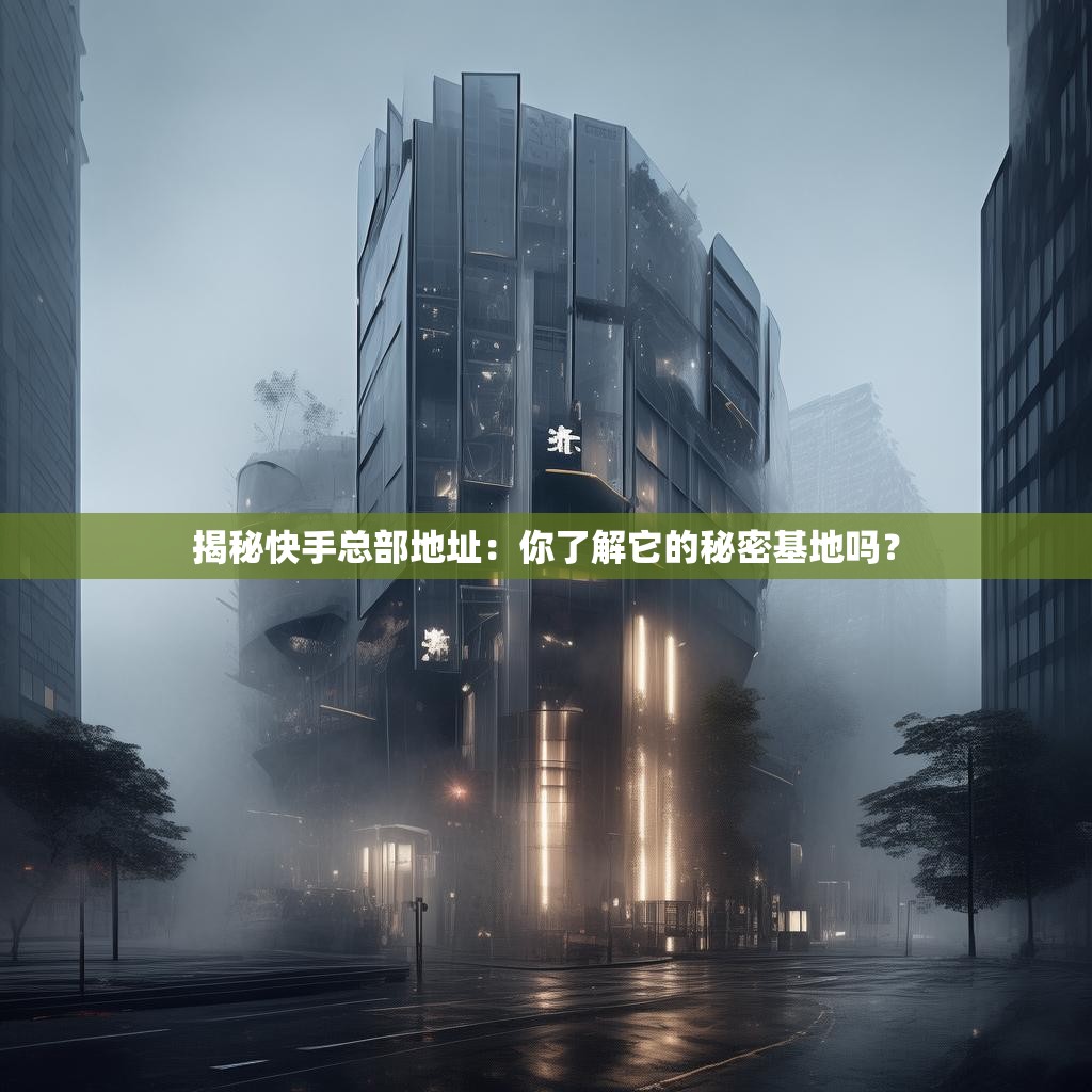 详细阅读:揭秘快手总部地址:你了解它的秘密基地吗? 揭秘快手总部地址:你了解它的秘密基地吗?