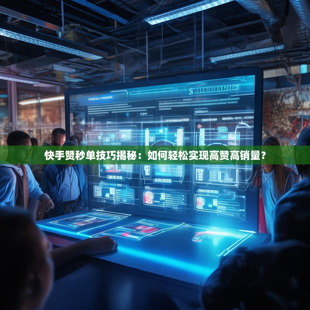 快手赞秒单技巧揭秘：如何轻松实现高赞高销量？
