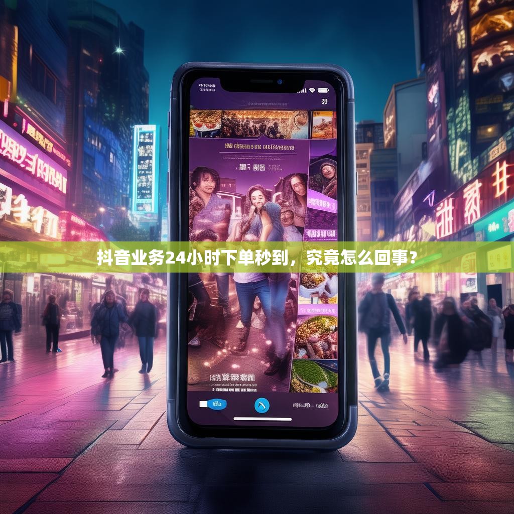 <strong><mark>抖音业务24小时下单秒到</mark></strong>，究竟怎么回事？