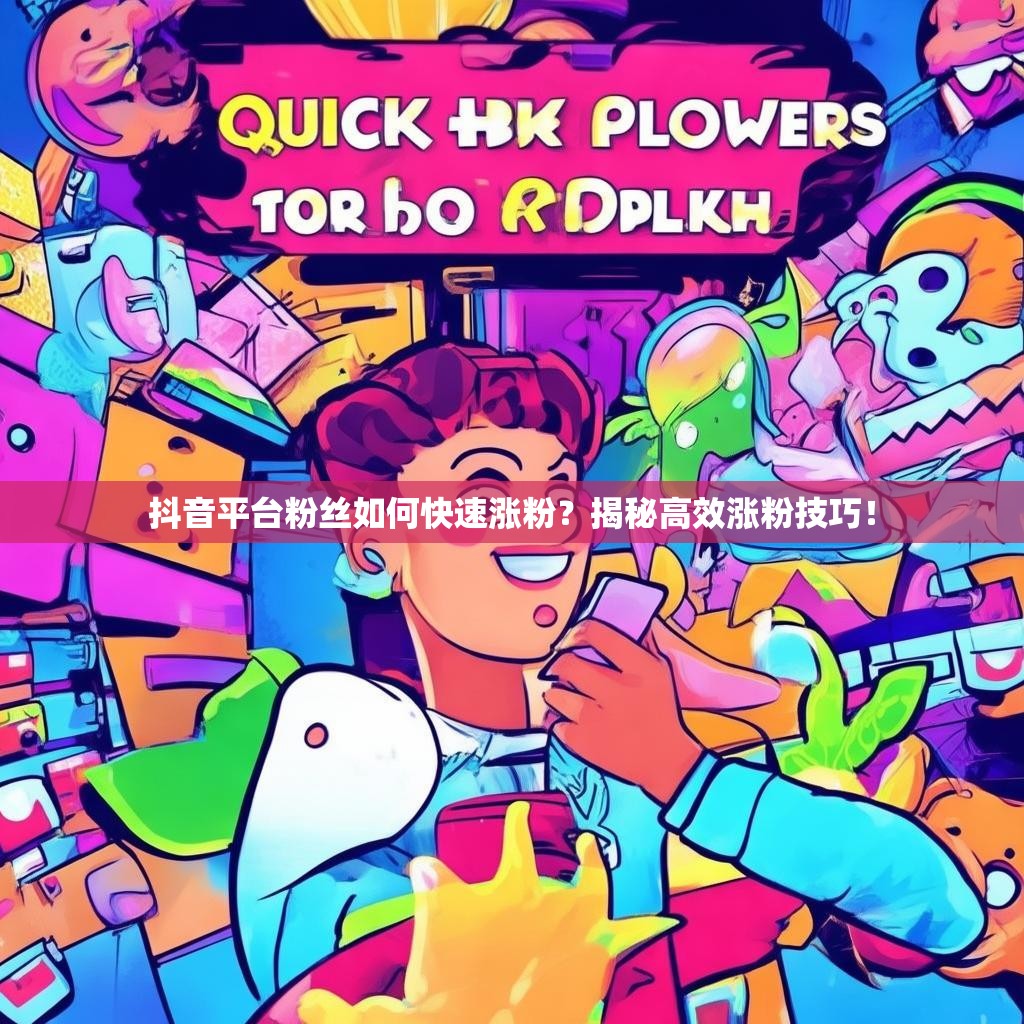 抖音平台粉丝如何快速涨粉?揭秘高效涨粉技巧!