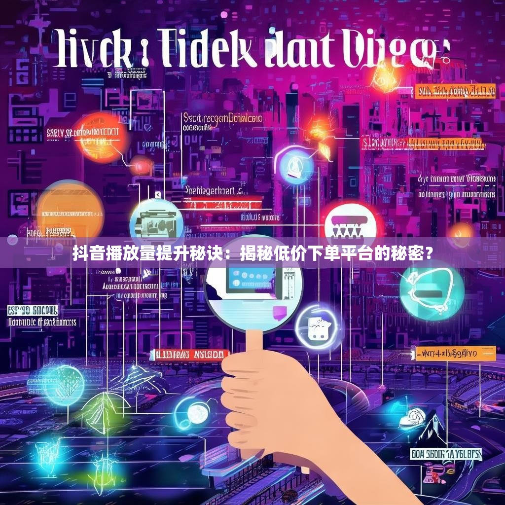 抖音播放量提升秘诀：揭秘低价下单平台的秘密？