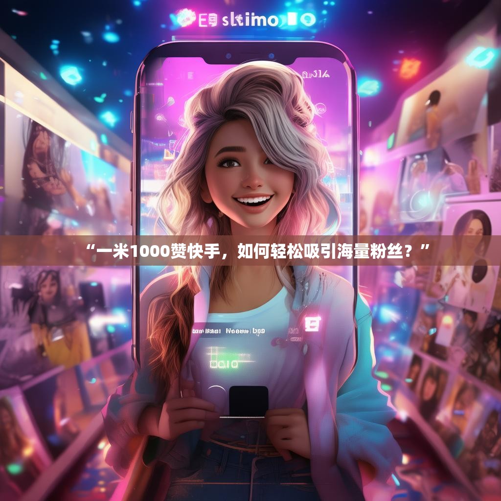“一米1000赞快手，如何轻松吸引海量粉丝？”