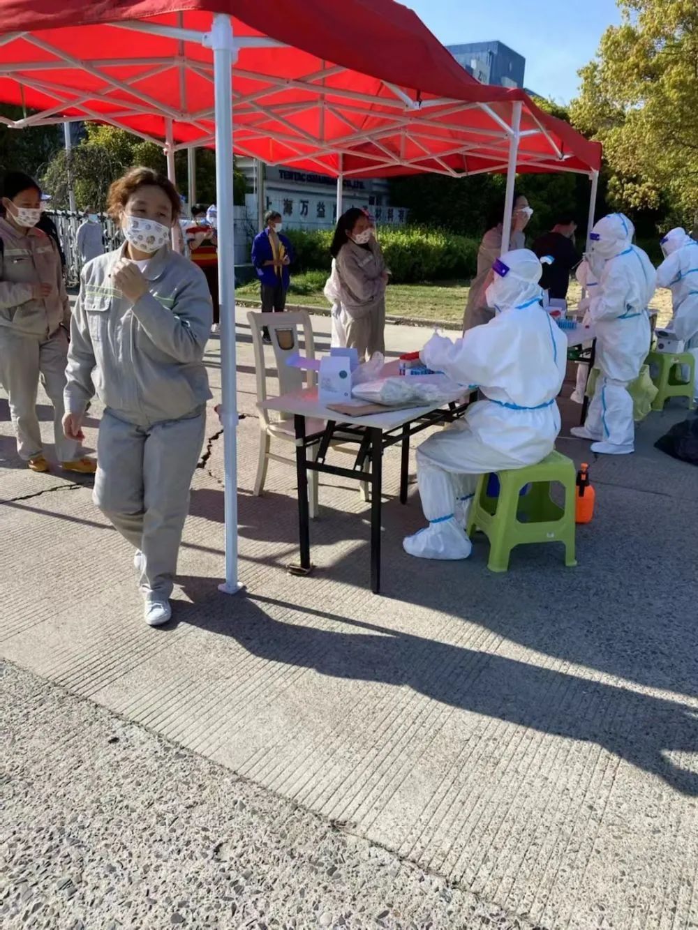 上海台企富士迈封闭生产抗疫,满足员工需求盼曙光到来