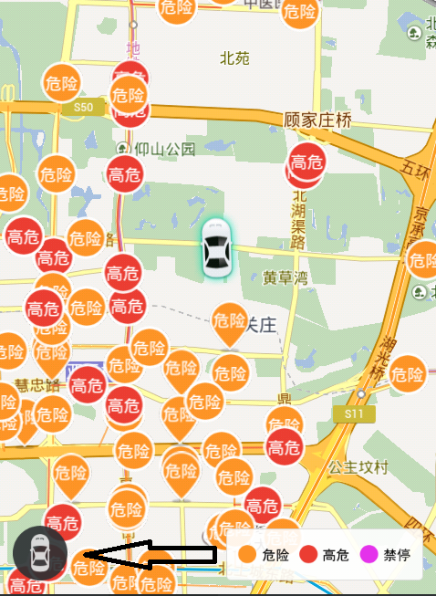 58违章查询APP:查违章还能看附近路段贴条几率及高发地