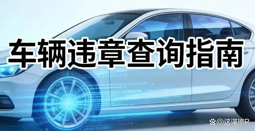 非本人车辆违章咋查?4种快速方法,5分钟搞定,超省心