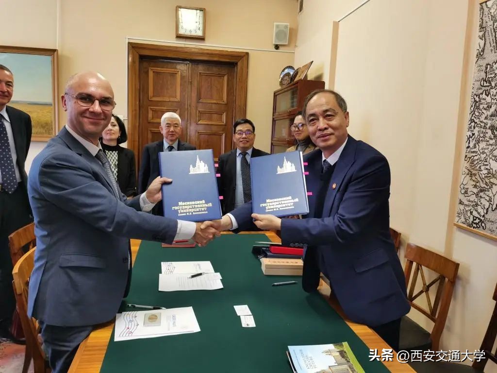 西安交通大学积极推进国际交流合作,与多所高校成果显著