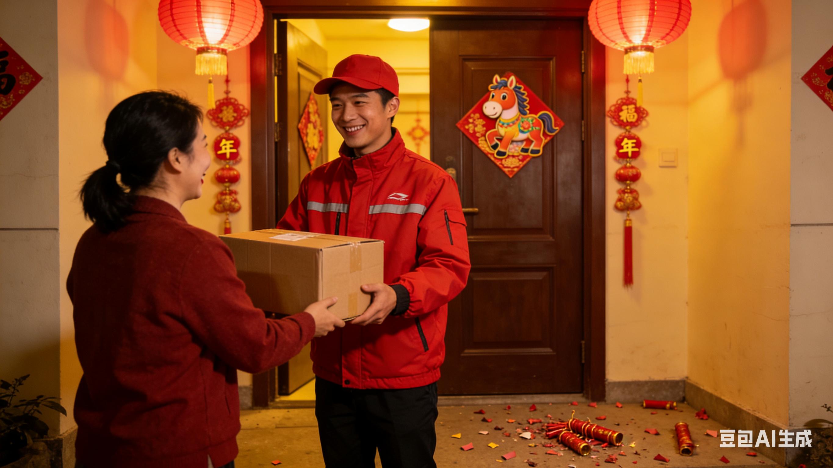 春节临近,多家快递公司辟谣停运传闻,正常服务不停摆