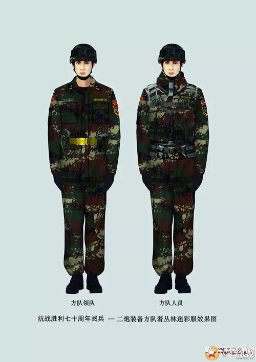 大学新生军训季:了解军训服款式种类及07式军服特点