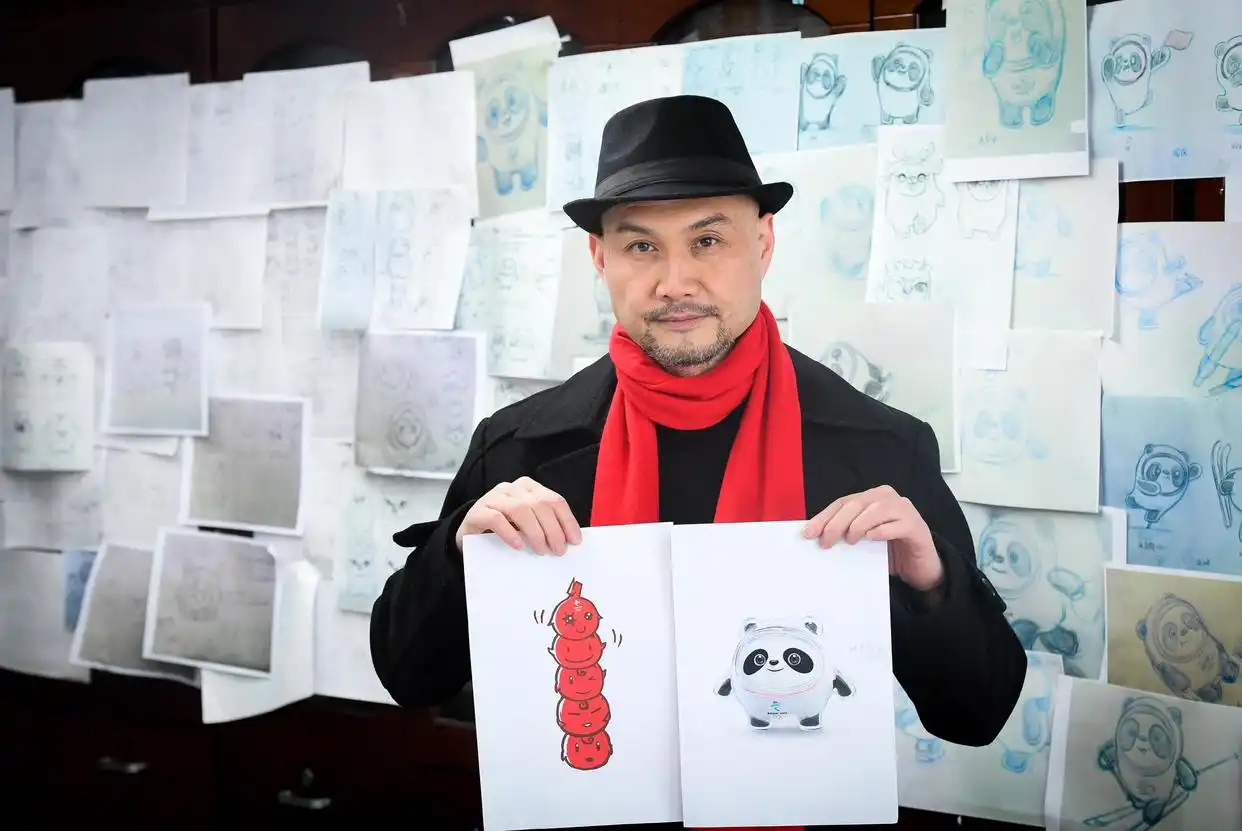 冬奥会吉祥物冰墩墩长啥样?设计手稿首次曝光